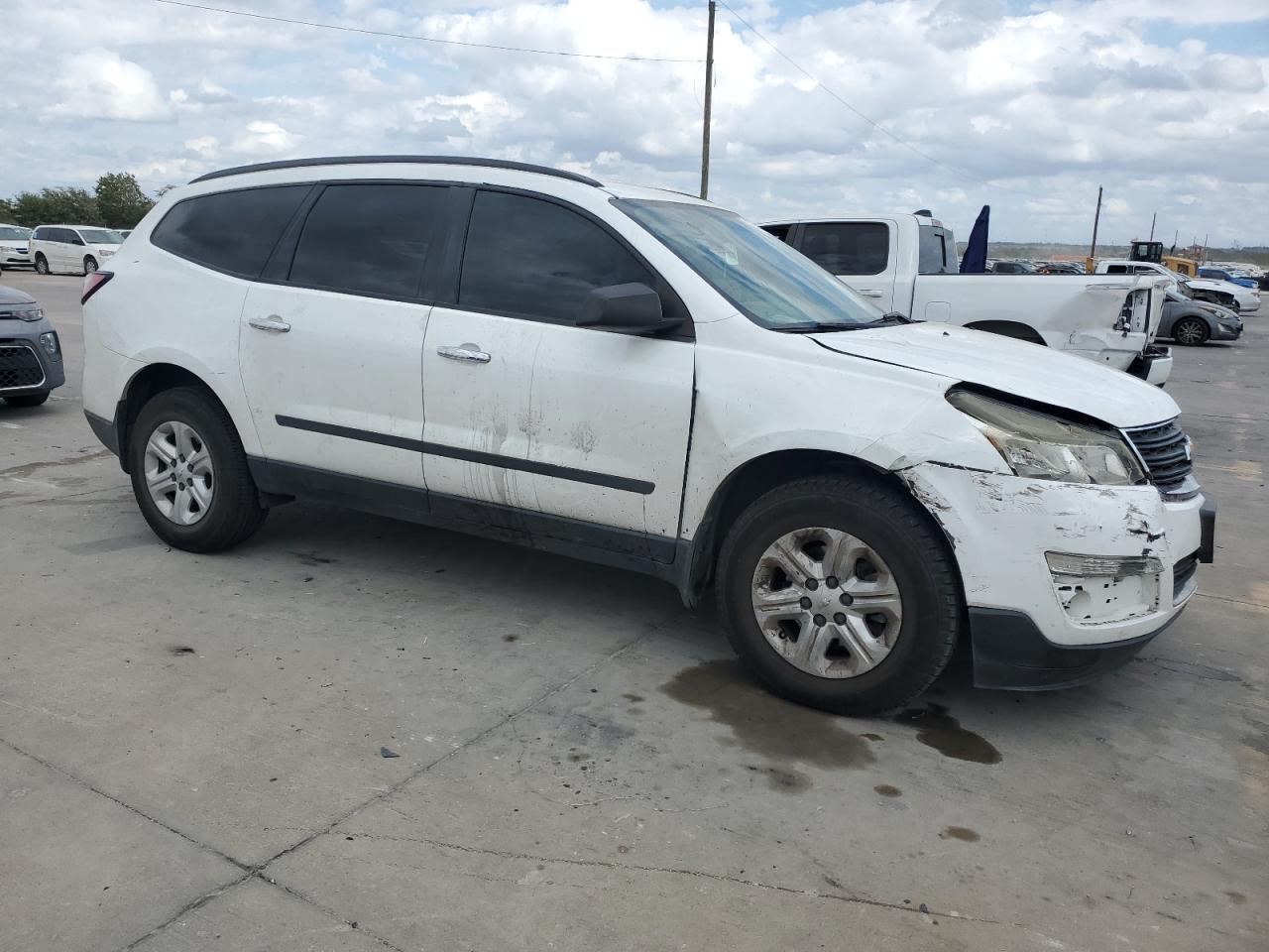 2016 Chevrolet Traverse Ls VIN: 1GNKRFED4GJ216944 Lot: 78518434