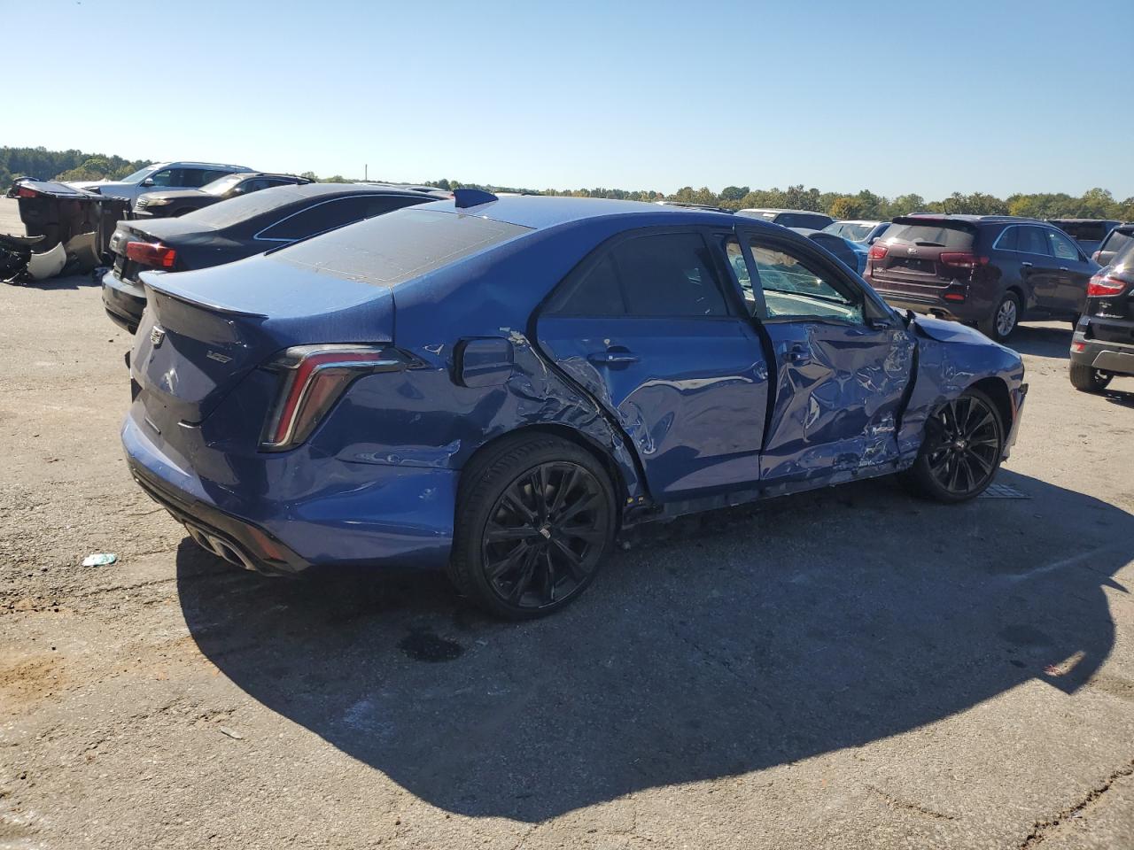 2020 Cadillac Ct4-V VIN: 1G6DH5RL4L0147434 Lot: 76632444