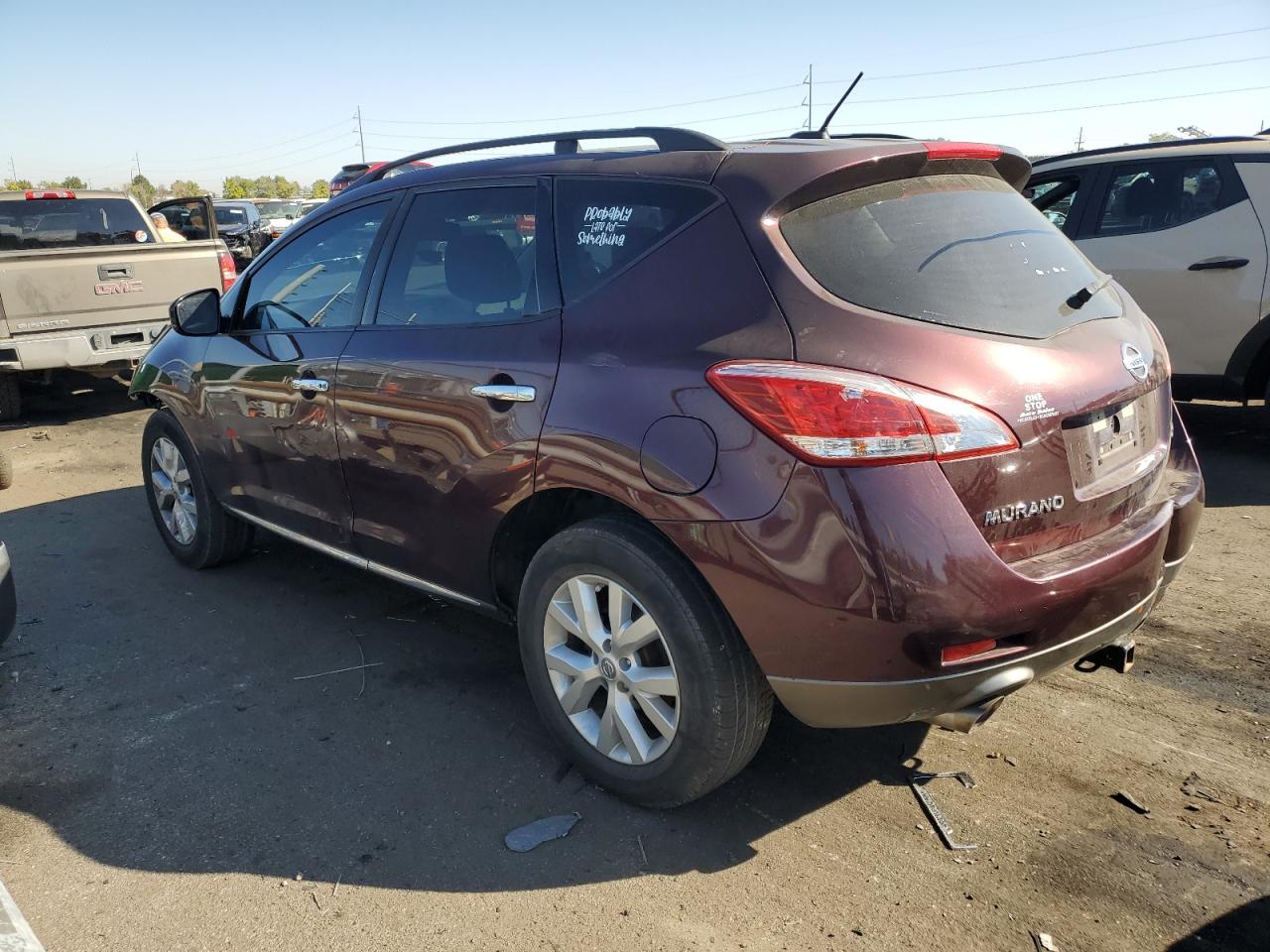 2014 Nissan Murano S VIN: JN8AZ1MU0EW400825 Lot: 74795674