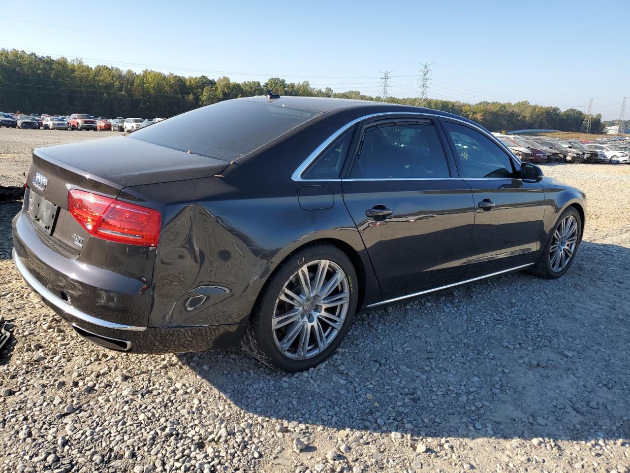 WAUR2AFDXDN008503 2013 Audi A8 L Quattro