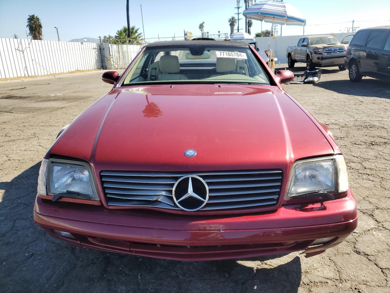 1999 Mercedes-Benz Sl 500 VIN: WDBFA68F3XF184908 Lot: 77165784