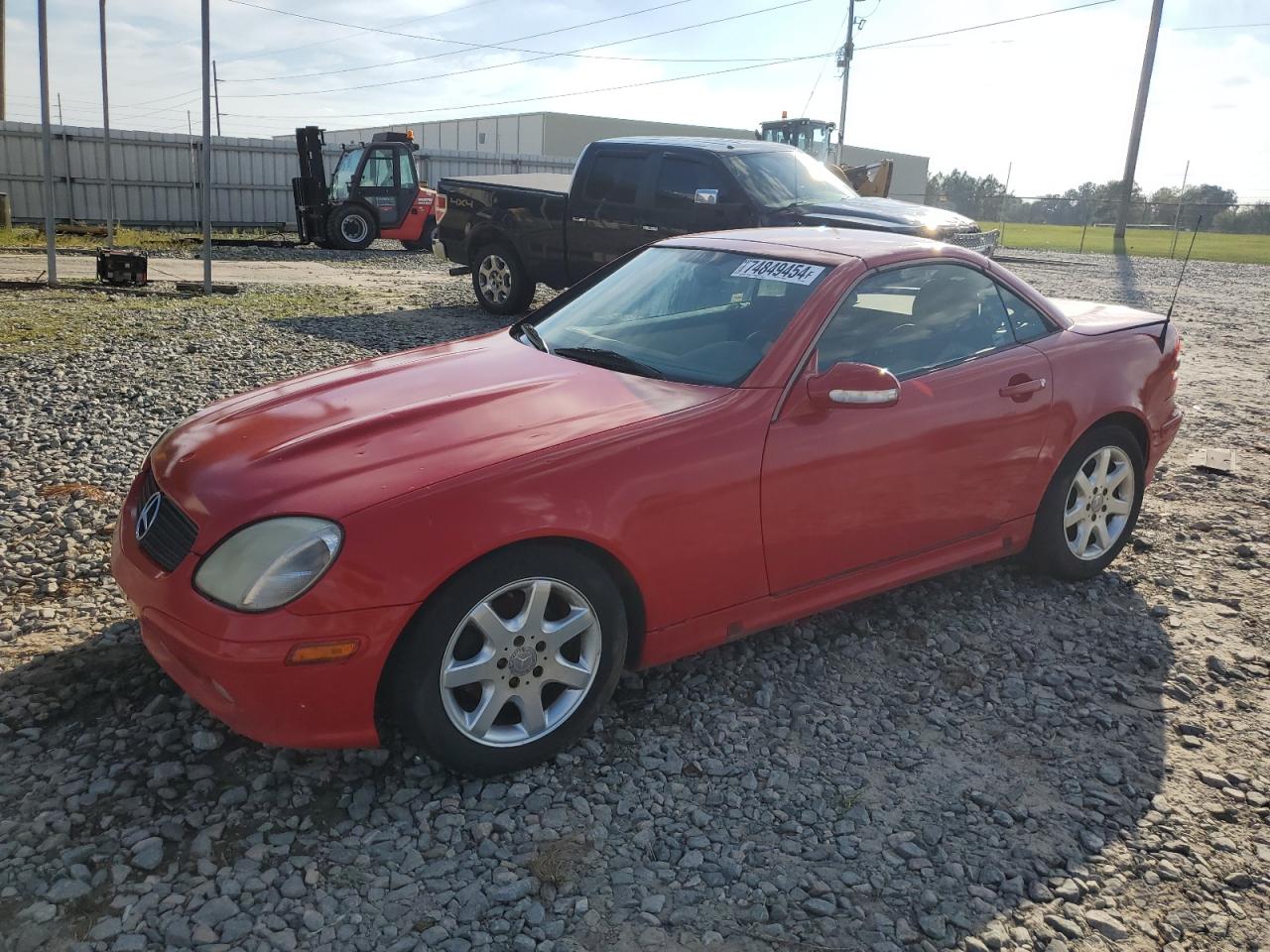 2003 Mercedes-Benz Slk 230 Kompressor VIN: WDBKK49F73F293719 Lot: 74849454