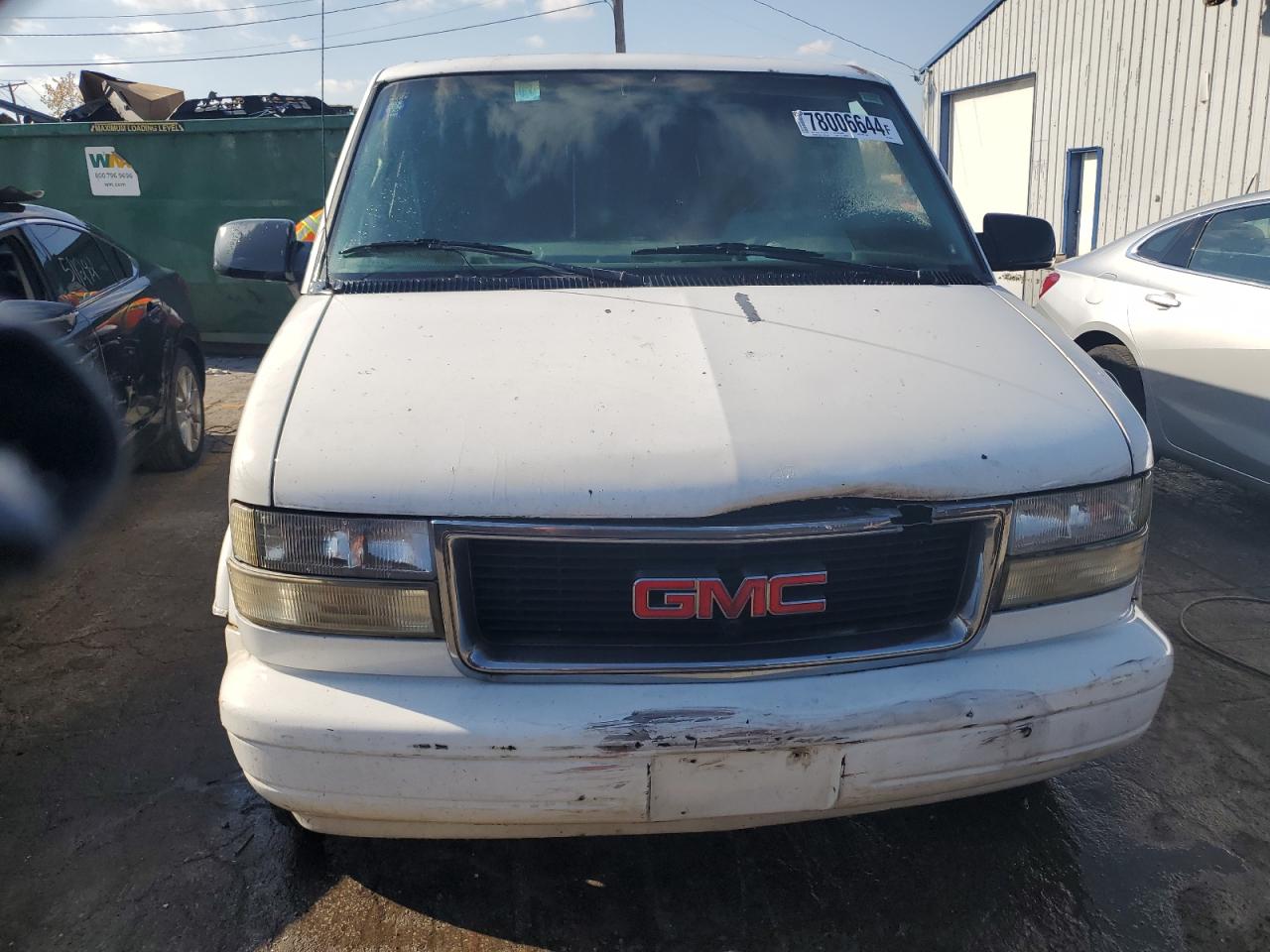 1995 GMC Safari Xt VIN: 1GDDM19W3SB550511 Lot: 78006644