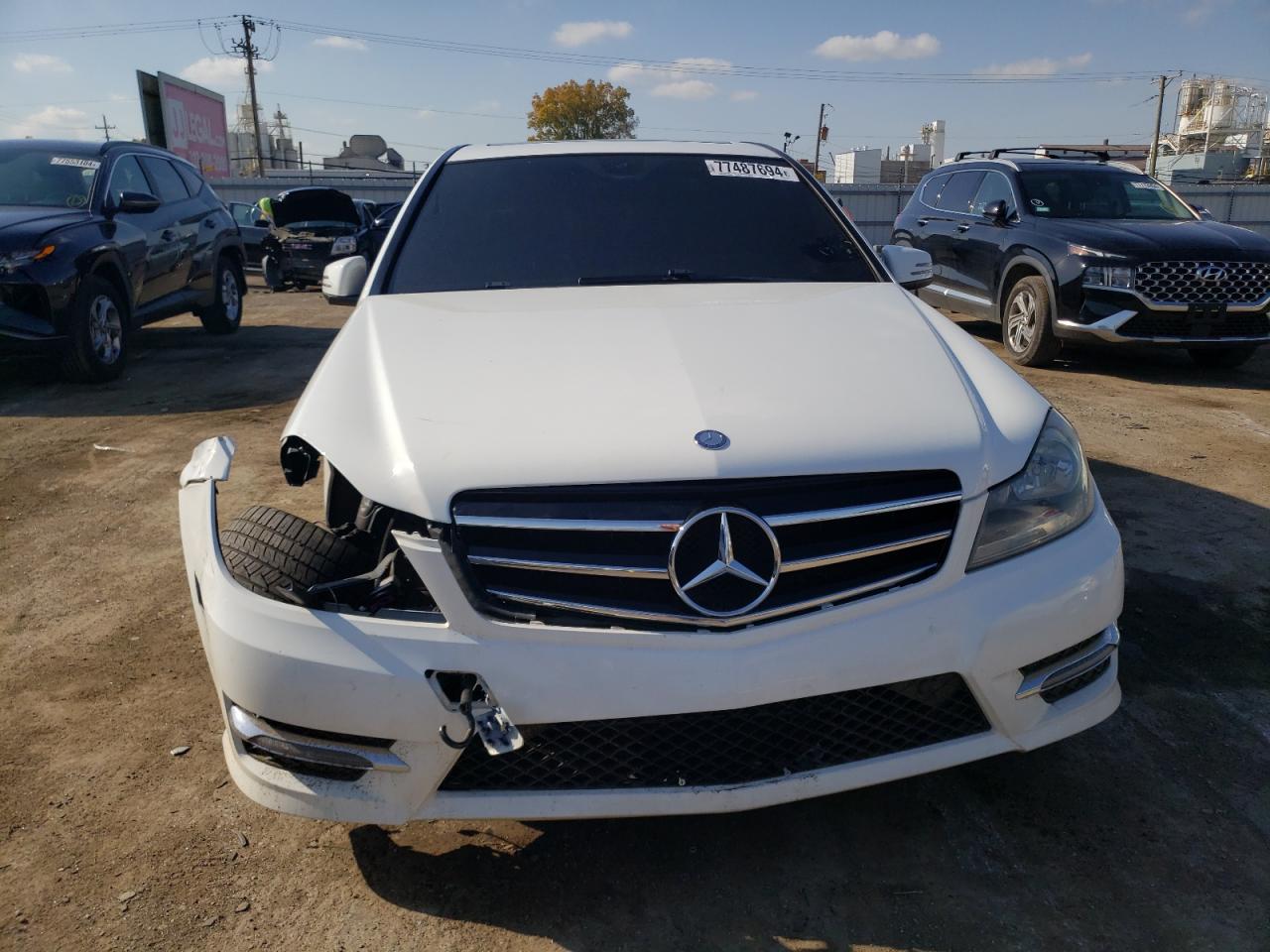 2013 Mercedes-Benz C 300 4Matic VIN: WDDGF8AB0DR286063 Lot: 77487694