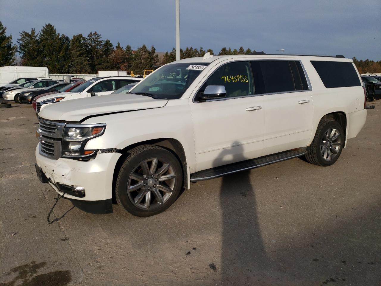 2016 Chevrolet Suburban K1500 Ltz VIN: 1GNSKJKC6GR473625 Lot: 76451953