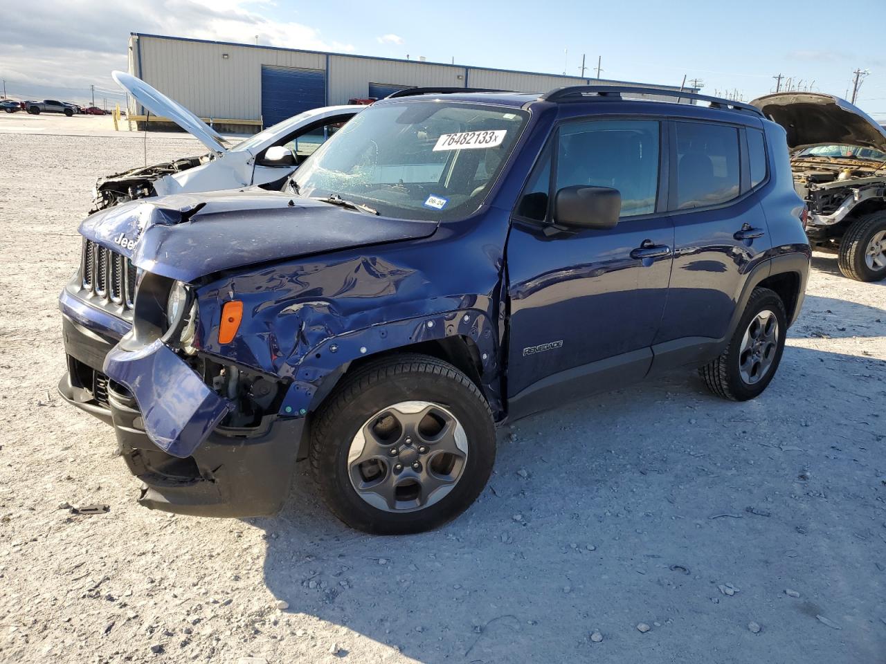 2017 Jeep Renegade Sport VIN: ZACCJBAB8HPF37842 Lot: 76482133