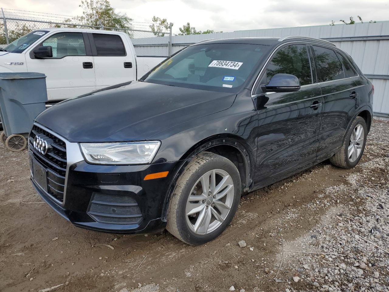 2017 Audi Q3 Premium Plus VIN: WA1JCCFS4HR007217 Lot: 78934734