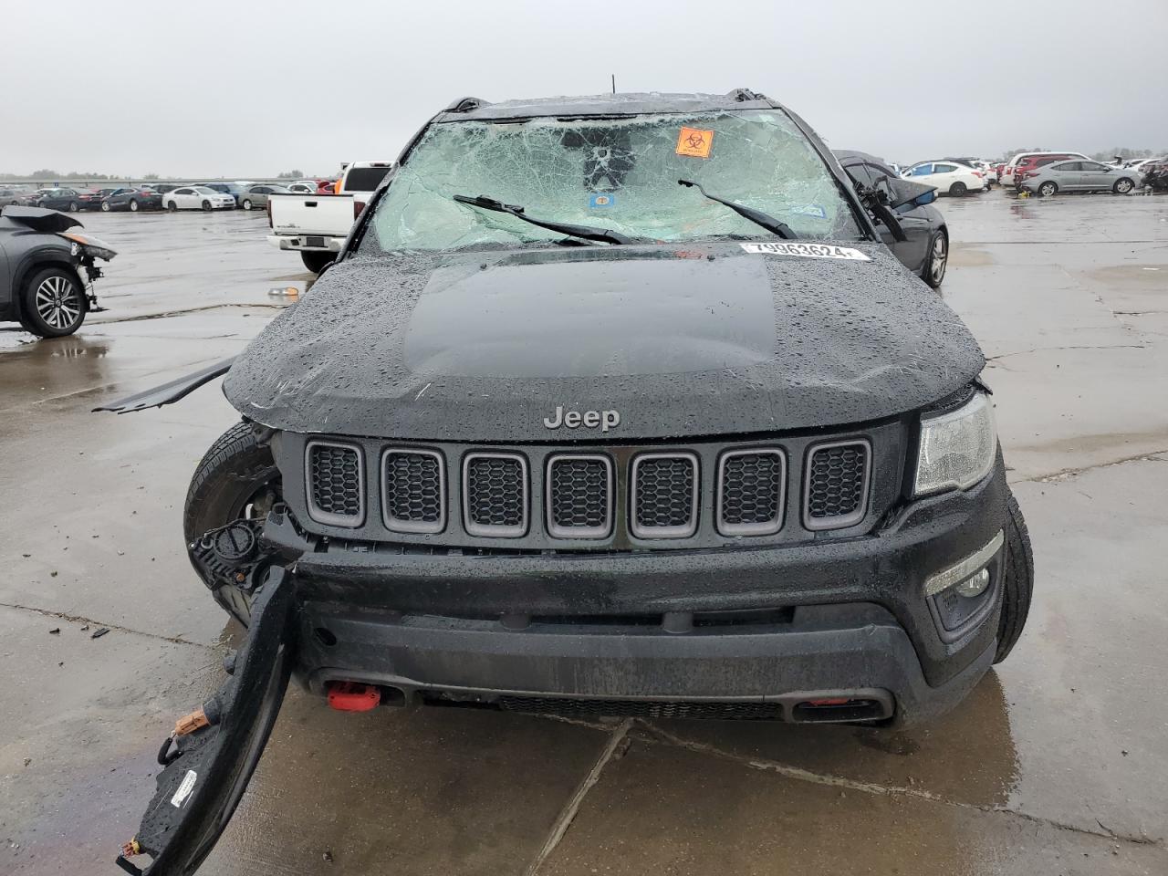 2021 Jeep Compass Trailhawk VIN: 3C4NJDDB3MT541459 Lot: 79963624