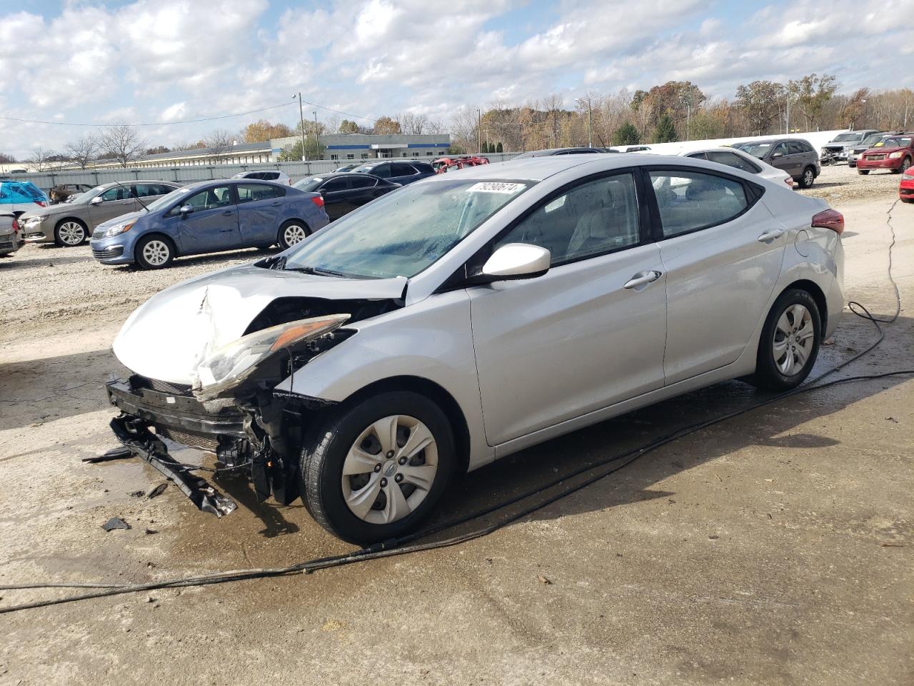 KMHDH4AE9GU581718 2016 Hyundai Elantra Se