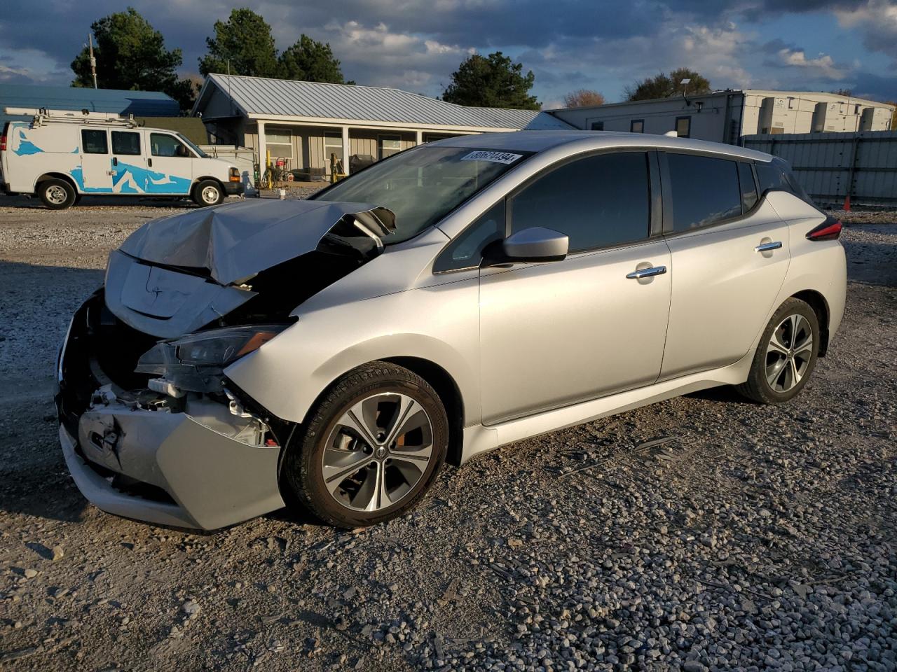 1N4BZ1CV9MC553672 2021 Nissan Leaf Sv Plus