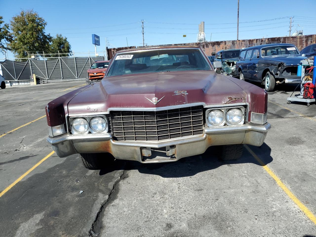 1969 Cadillac Deville VIN: B9209244 Lot: 81608614