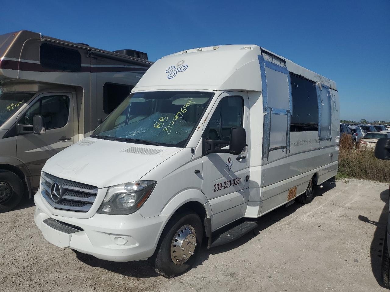 2017 Mercedes-Benz Sprinter 3500 VIN: WDAPF4CC2H9739939 Lot: 81097694