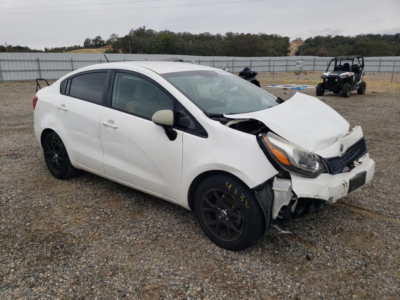 2014 Kia Rio Lx VIN: KNADM4A32E6394740 Lot: 80692224