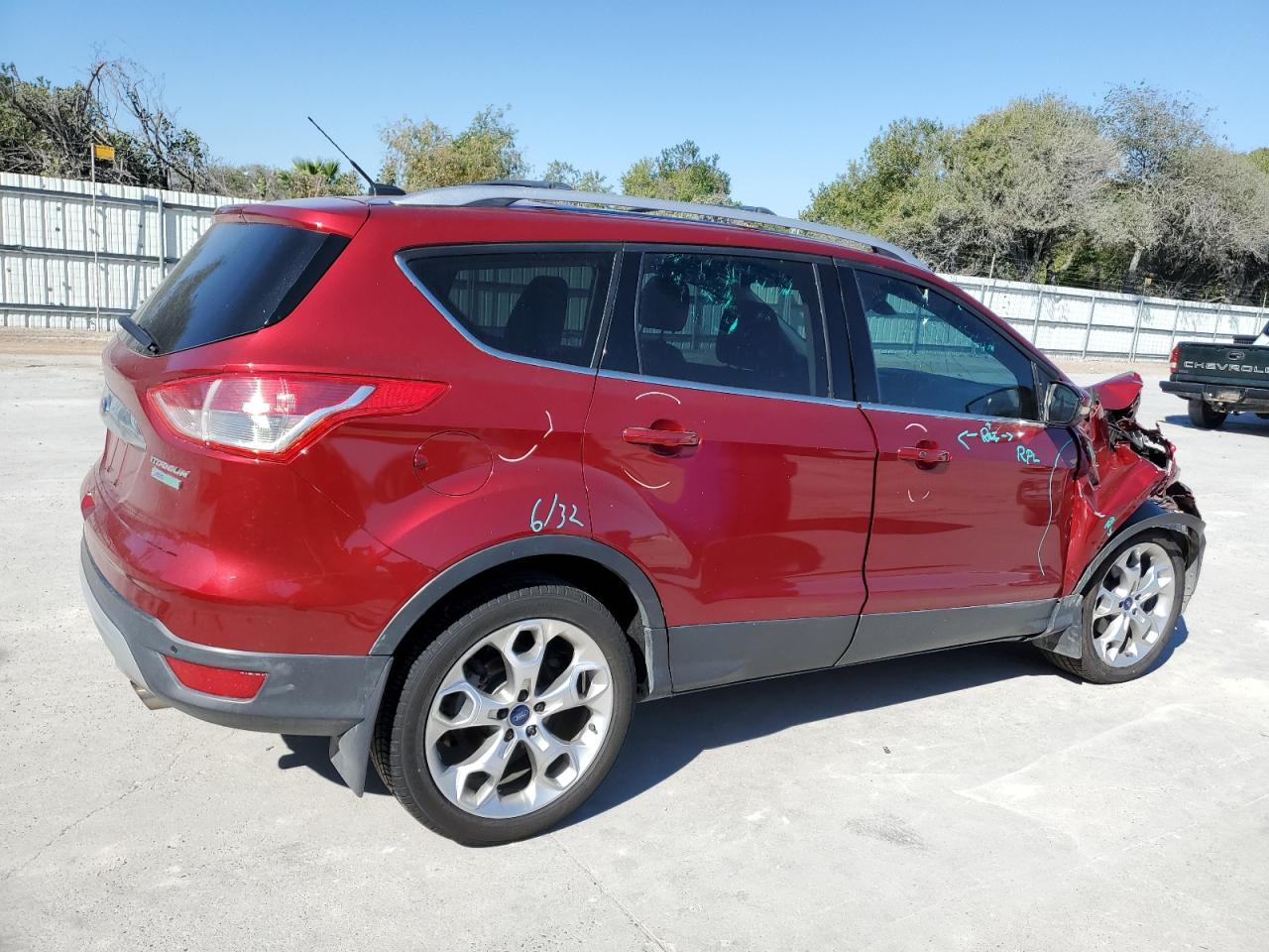 2016 Ford Escape Titanium VIN: 1FMCU0JX4GUA66658 Lot: 81065014