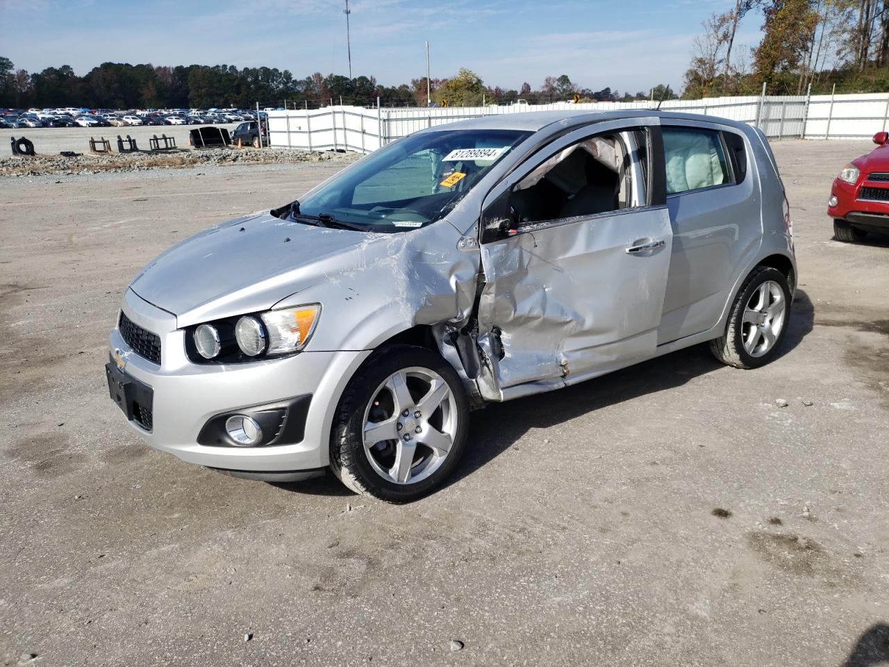 2016 Chevrolet Sonic Ltz VIN: 1G1JE6SBXF4198460 Lot: 81289894