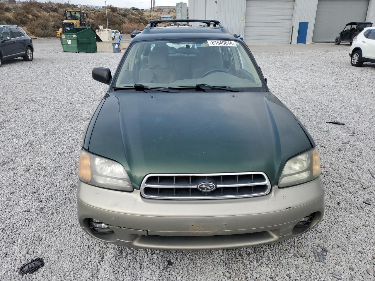 2000 Subaru Legacy Outback VIN: 4S3BH6654Y7613295 Lot: 81549844