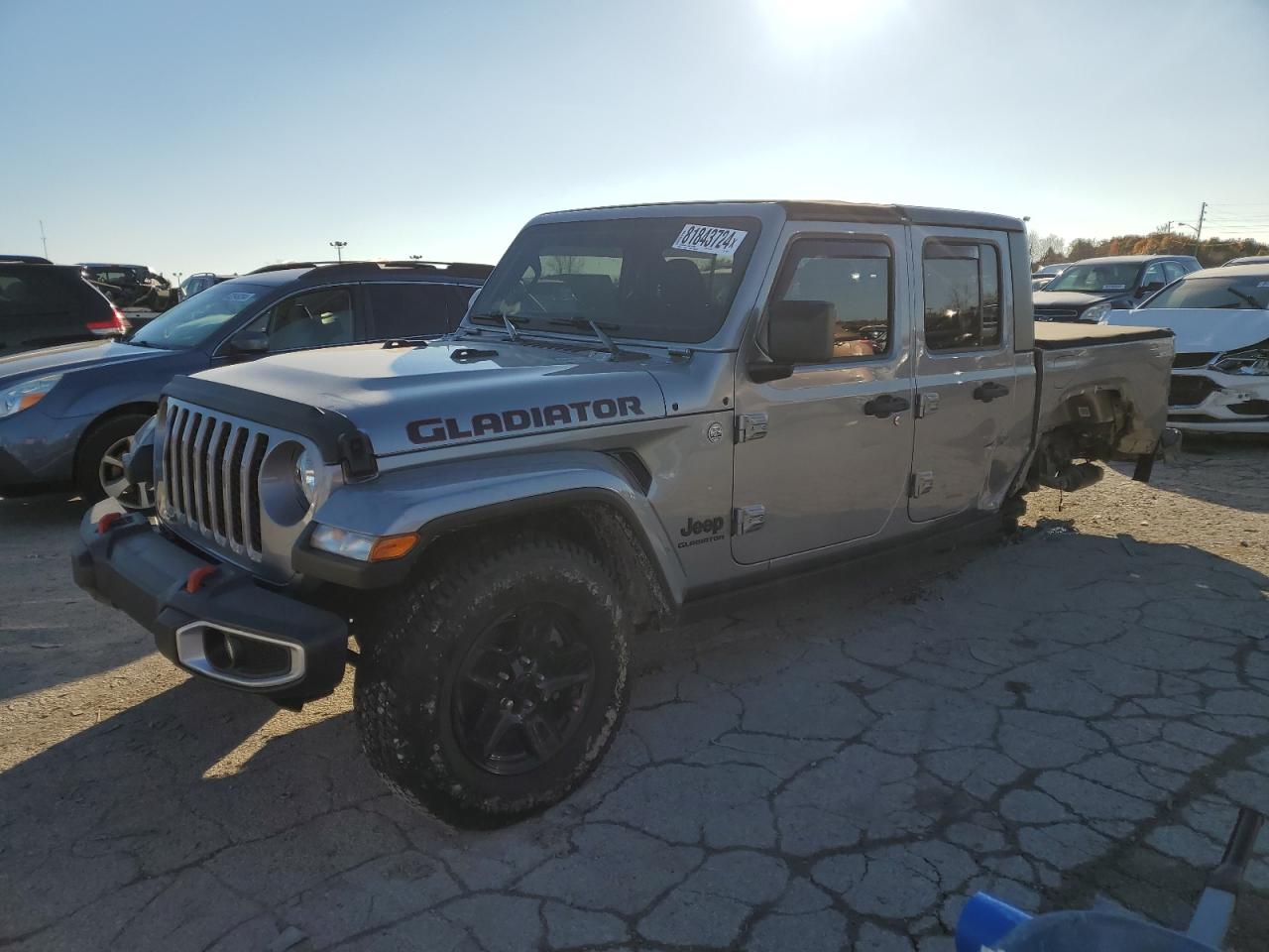 2021 Jeep Gladiator Sport VIN: 1C6HJTAG6ML535522 Lot: 81843724