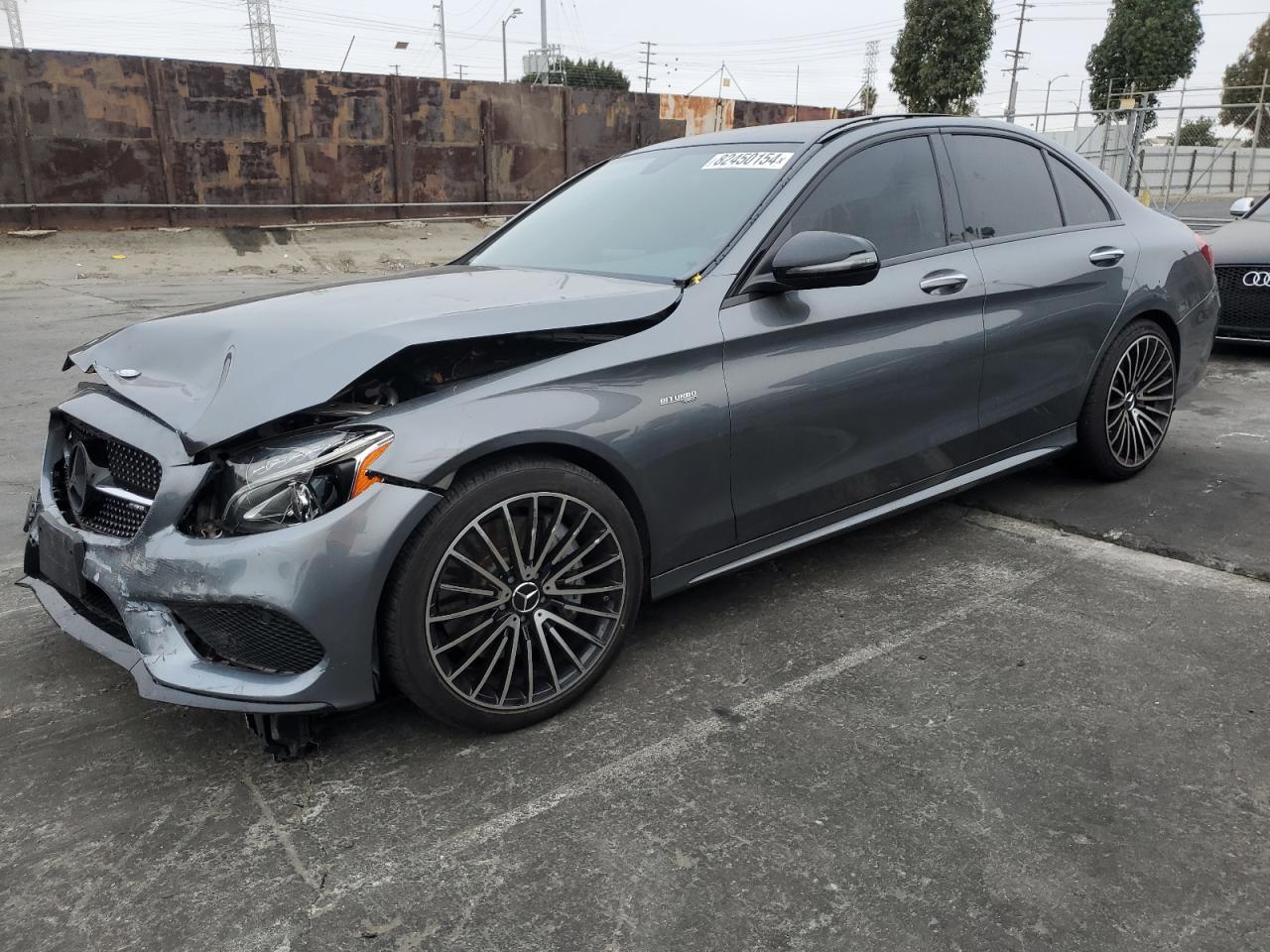 2017 Mercedes-Benz C 43 4Matic Amg VIN: 55SWF6EB0HU182686 Lot: 82450154