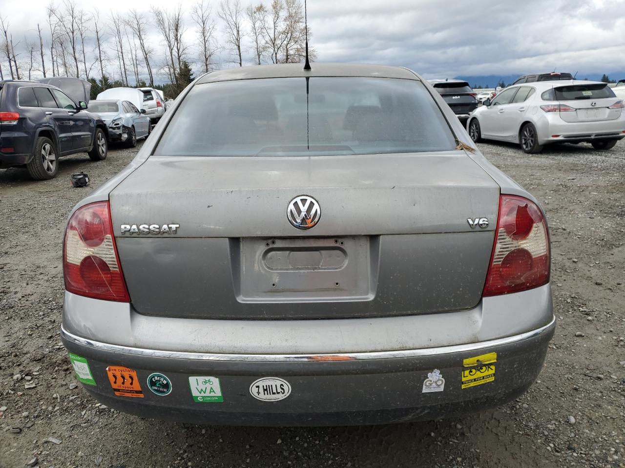 2001 Volkswagen Passat Glx VIN: WVWRH63B71P294845 Lot: 79337764