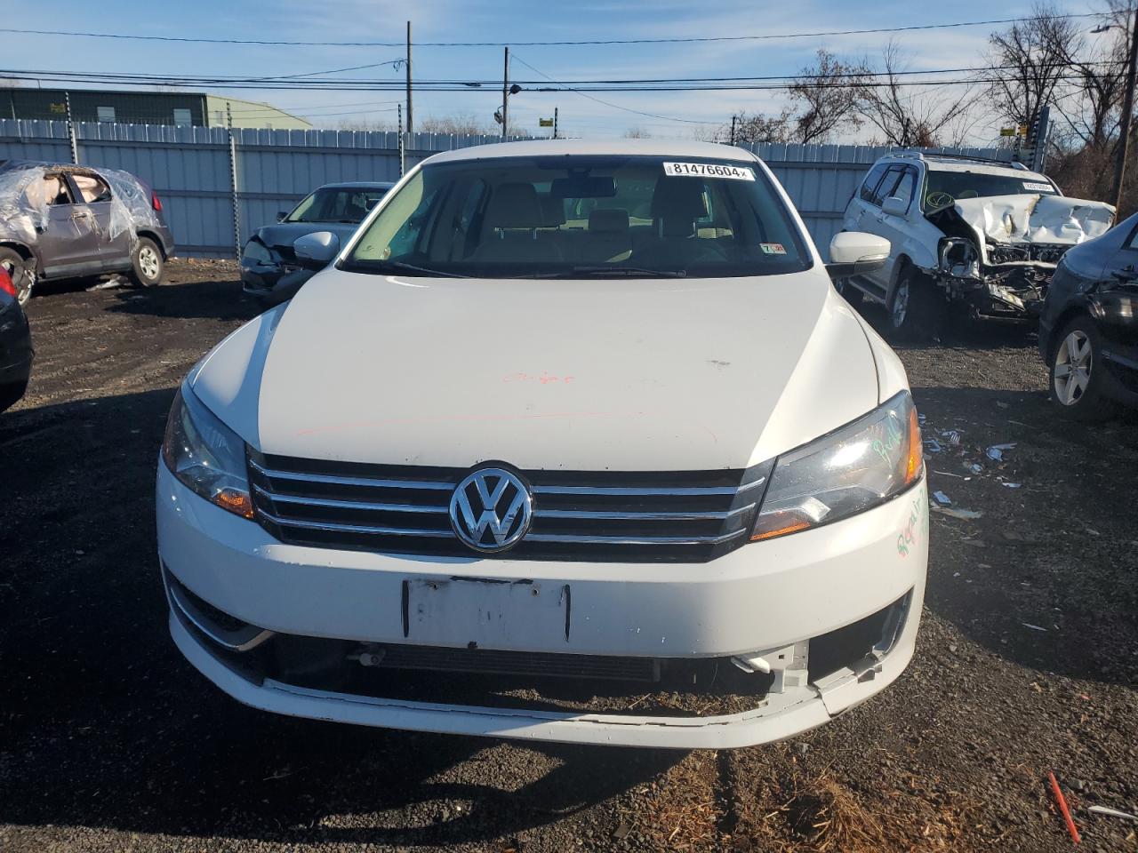 2014 Volkswagen Passat S VIN: 1VWAT7A31EC115609 Lot: 81476604