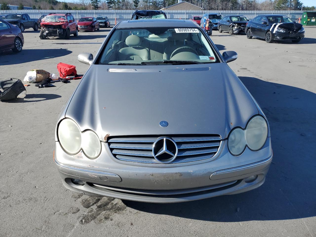 2005 Mercedes-Benz Clk 320C VIN: WDBTJ65J75F166274 Lot: 80989794