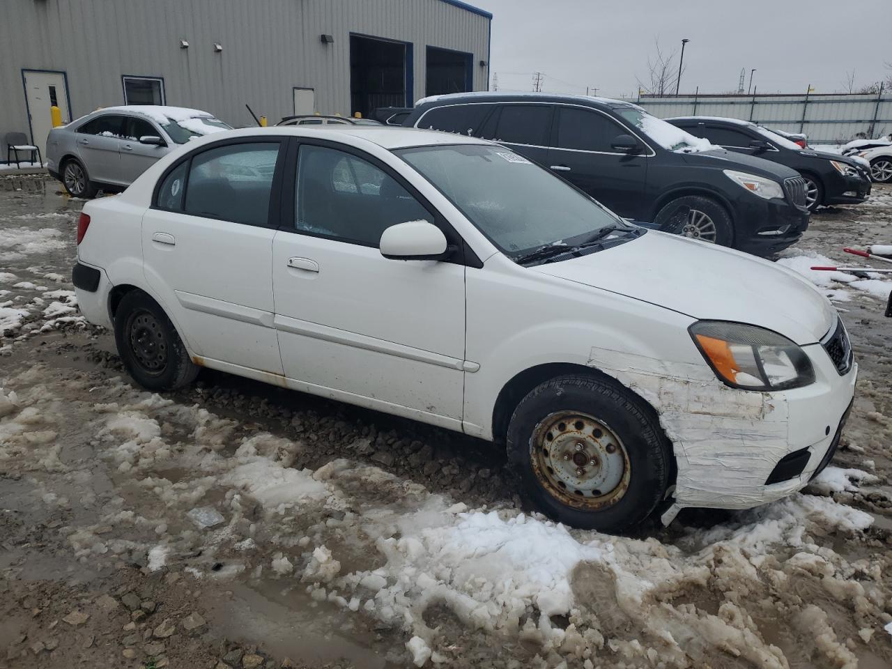 2010 Kia Rio Lx VIN: KNADH4A3XA6682813 Lot: 81695204