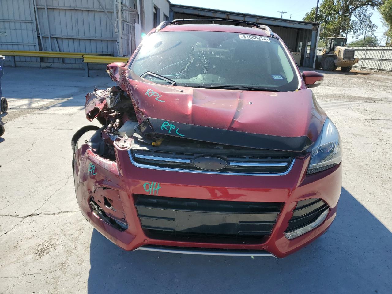 2016 Ford Escape Titanium VIN: 1FMCU0JX4GUA66658 Lot: 81065014