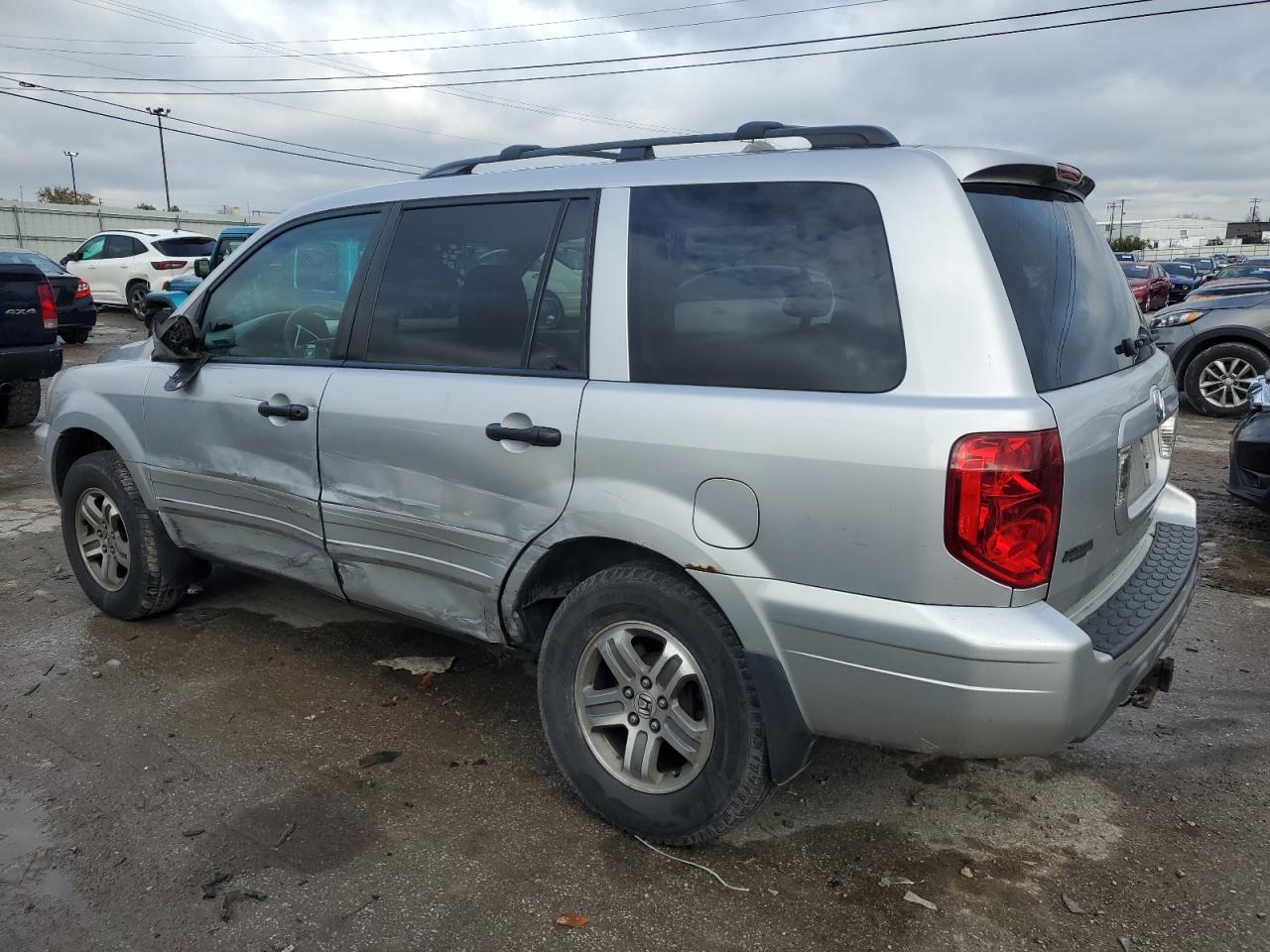 2004 Honda Pilot Exl VIN: 2HKYF18554H501689 Lot: 81585904