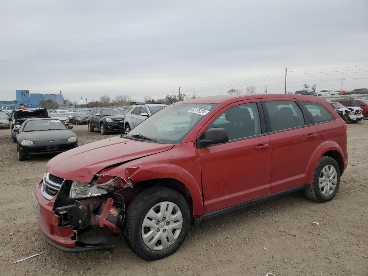 2014 Dodge Journey Se VIN: 3C4PDCAB7ET235512 Lot: 82406024