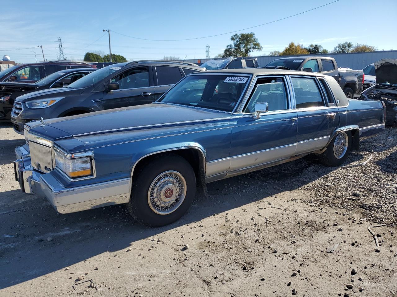 1G6DW54E7NR707492 1992 Cadillac Brougham