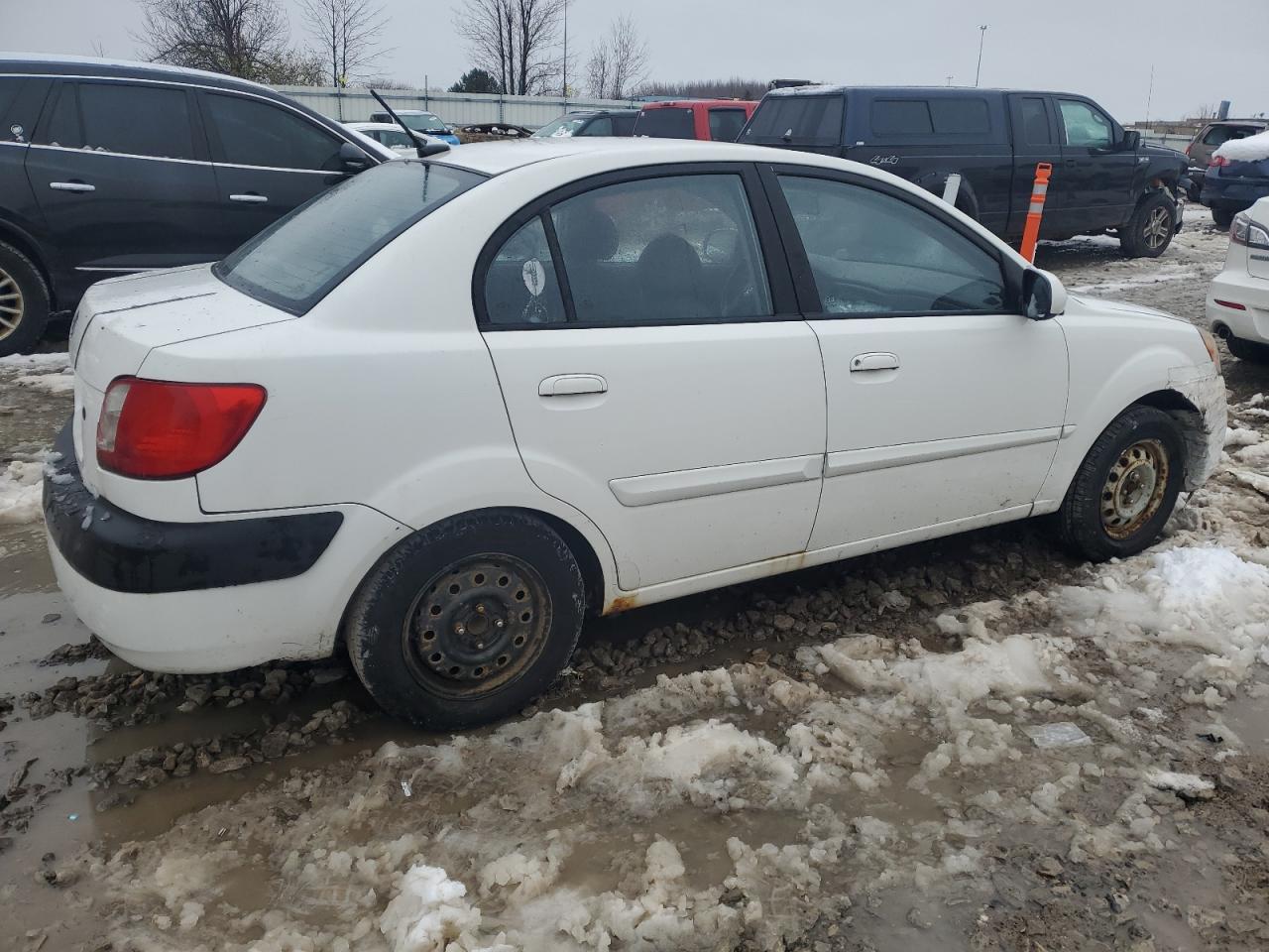 2010 Kia Rio Lx VIN: KNADH4A3XA6682813 Lot: 81695204