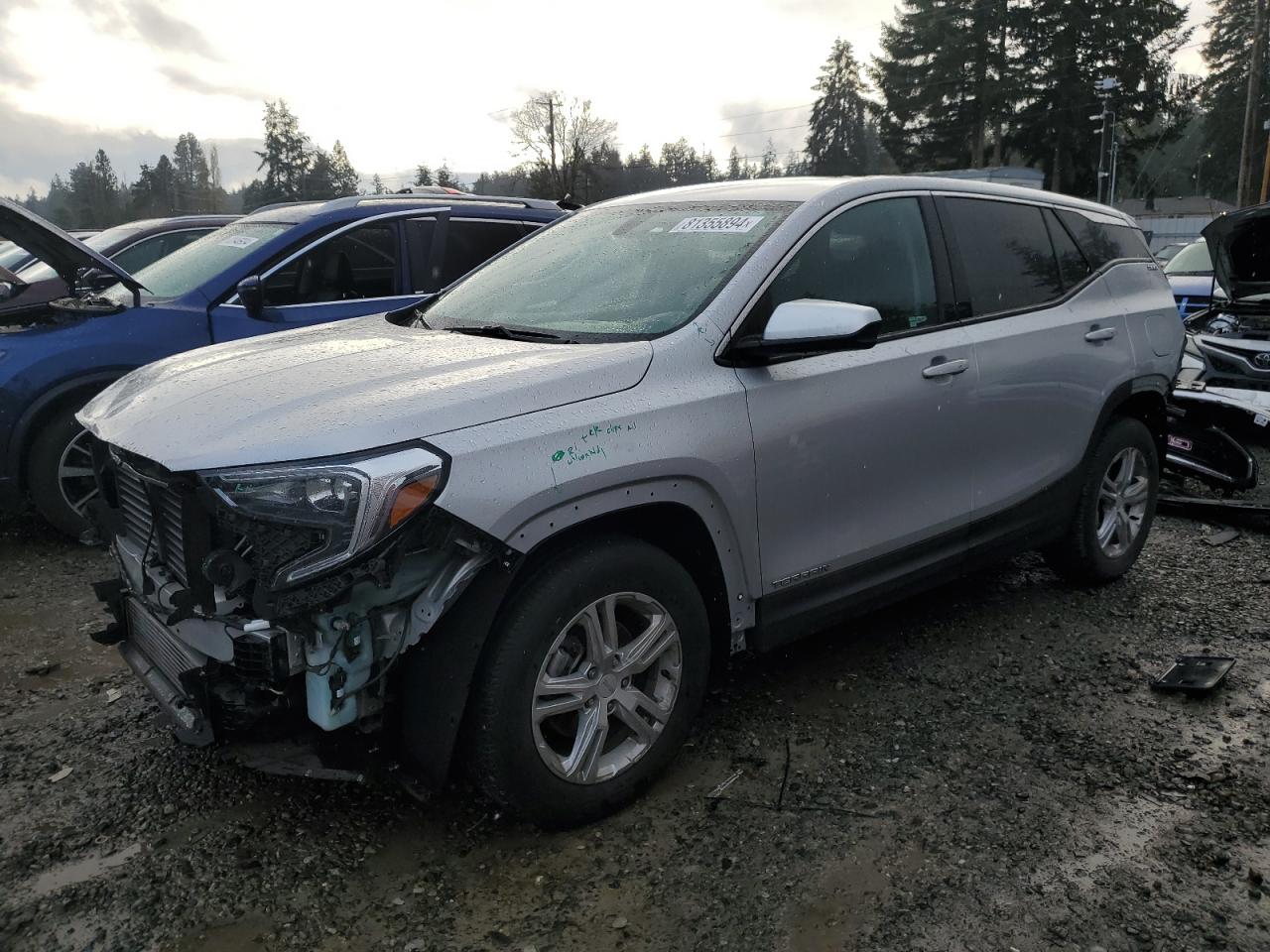 2019 GMC Terrain Sle VIN: 3GKALMEV4KL101091 Lot: 81355894