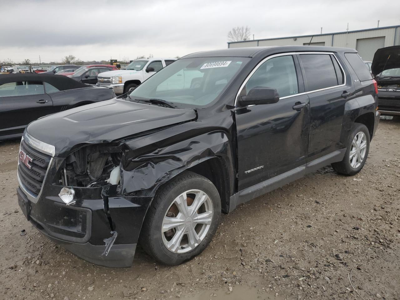 2017 GMC Terrain Sle VIN: 2GKALMEK4H6185934 Lot: 80698694