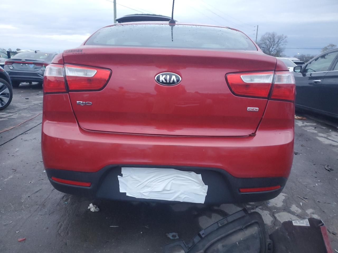 2014 Kia Rio Lx VIN: KNADM4A32E6325577 Lot: 80464284