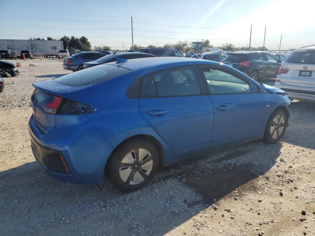 KMHC65LC9HU047221 2017 Hyundai Ioniq Blue