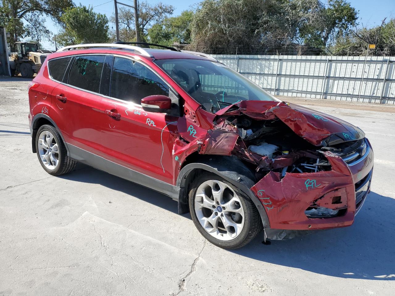 2016 Ford Escape Titanium VIN: 1FMCU0JX4GUA66658 Lot: 81065014