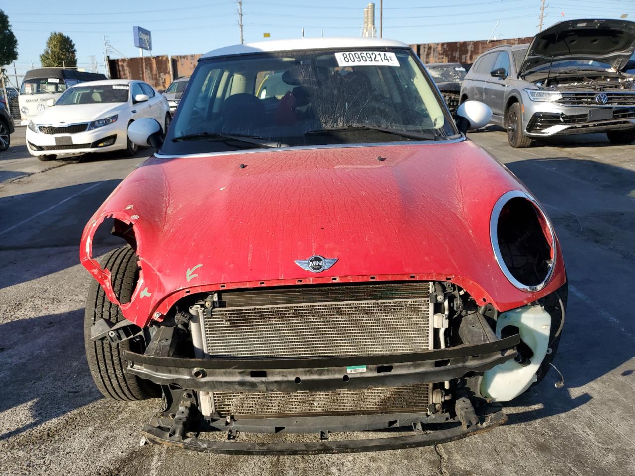 2012 Mini Cooper VIN: WMWSU3C56CT543455 Lot: 80969214