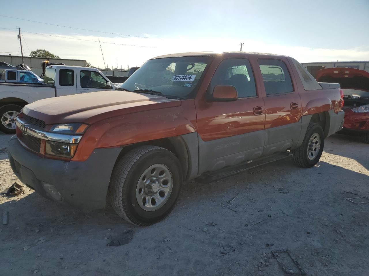 2002 Chevrolet Avalanche C1500 VIN: 3GNEC13T32G252212 Lot: 80148834