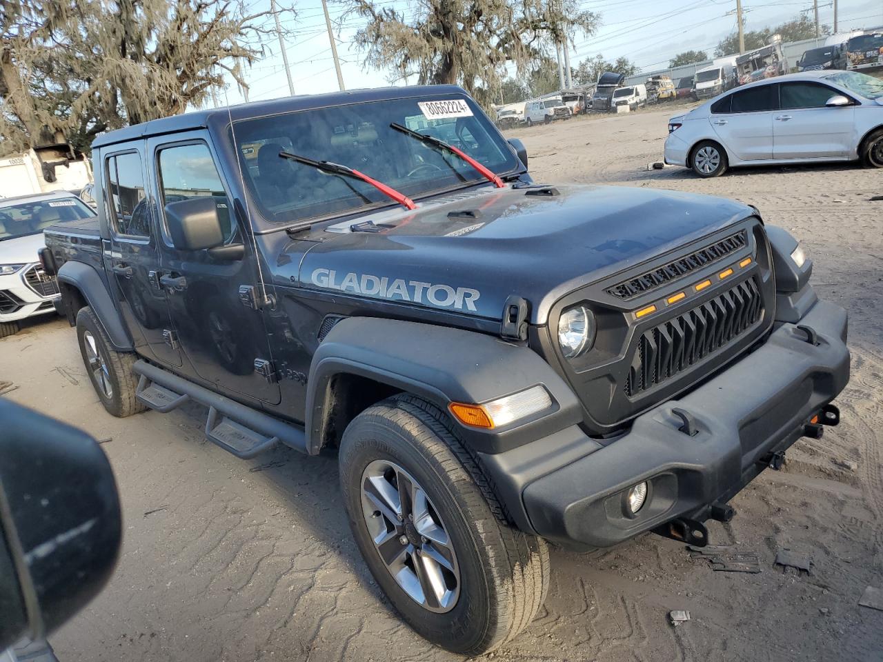 2020 Jeep Gladiator Sport VIN: 1C6HJTAG0LL153422 Lot: 80662224