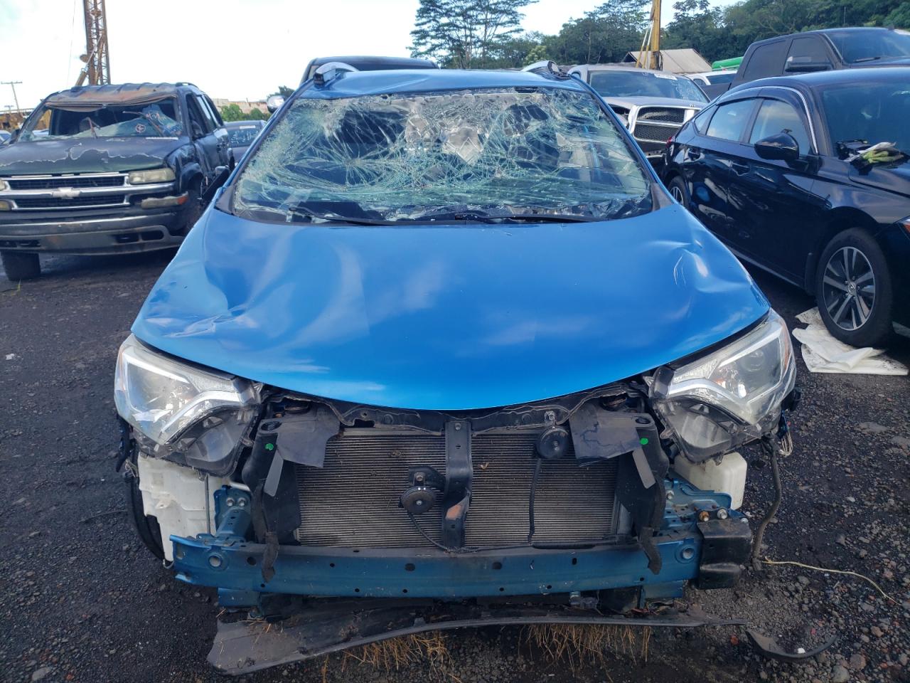 JTMZFREV1GJ067595 2016 Toyota Rav4 Le