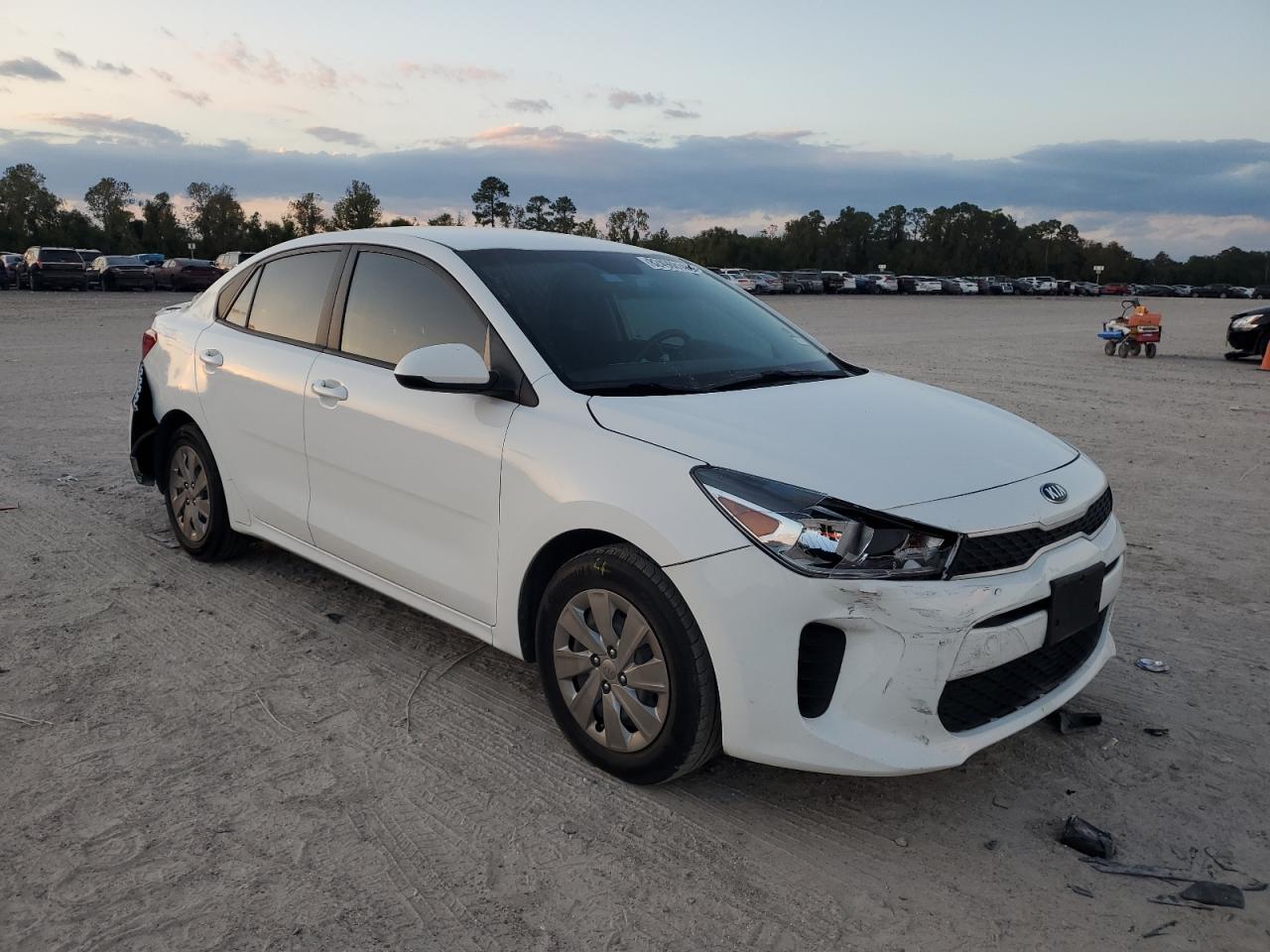 2020 Kia Rio Lx VIN: 3KPA24AD8LE362385 Lot: 82496814