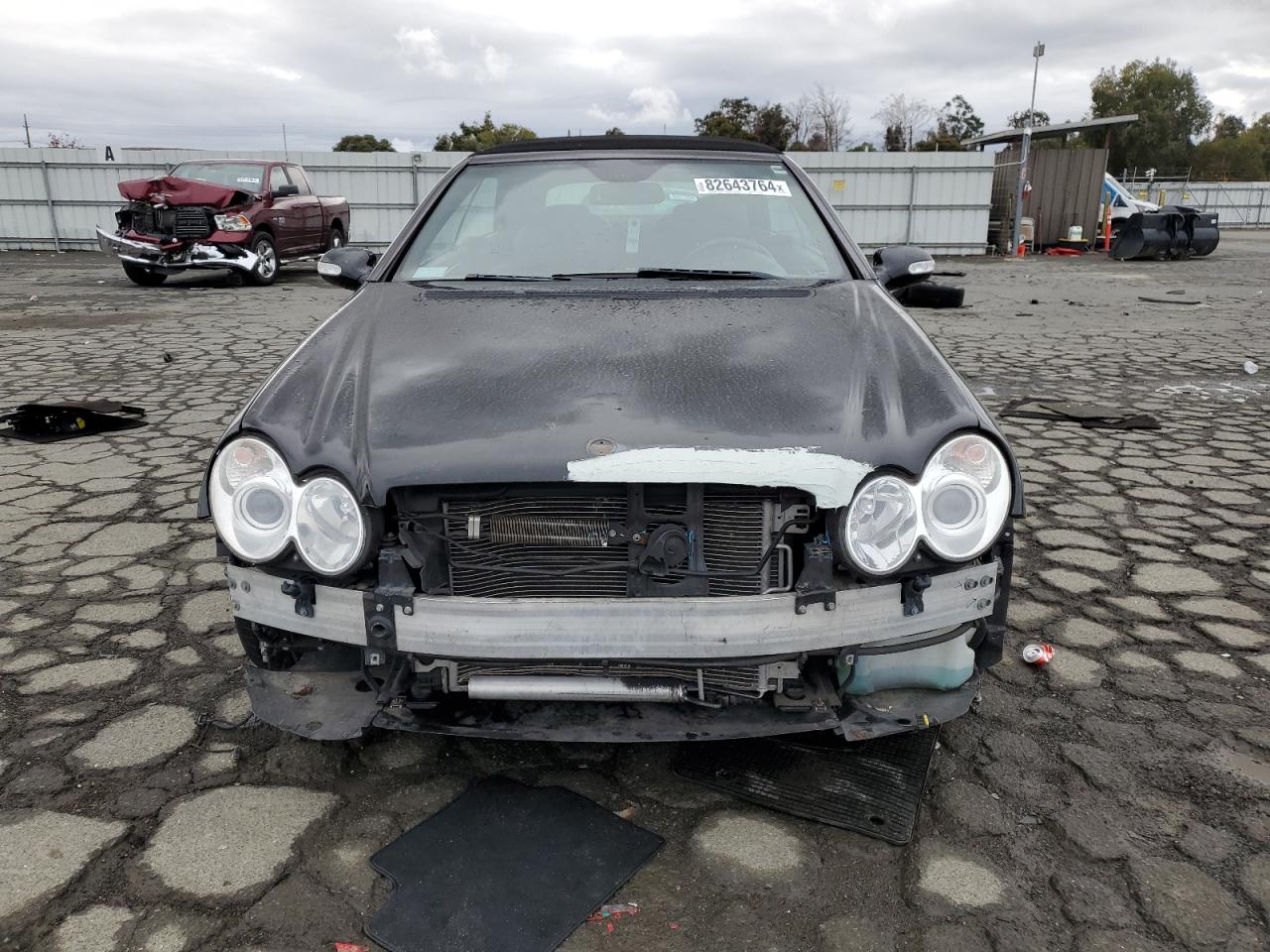 2007 Mercedes-Benz Clk 350 VIN: WDBTK56F27F207673 Lot: 82643764