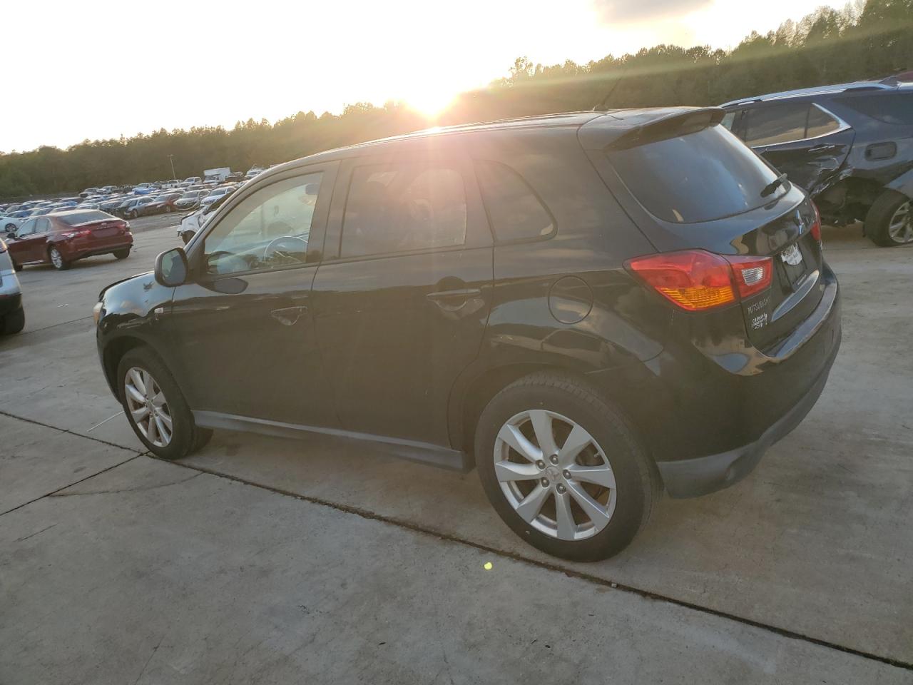 2014 Mitsubishi Outlander Sport Es VIN: 4A4AP3AU9EE021595 Lot: 78332634