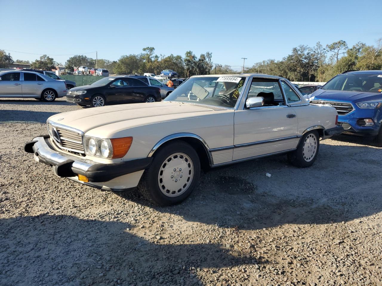 1988 Mercedes-Benz 560 Sl VIN: WDBBA48D5JA080281 Lot: 77695694