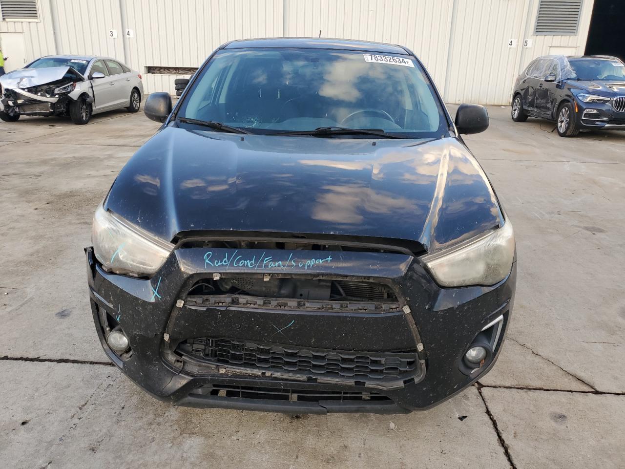 2014 Mitsubishi Outlander Sport Es VIN: 4A4AP3AU9EE021595 Lot: 78332634