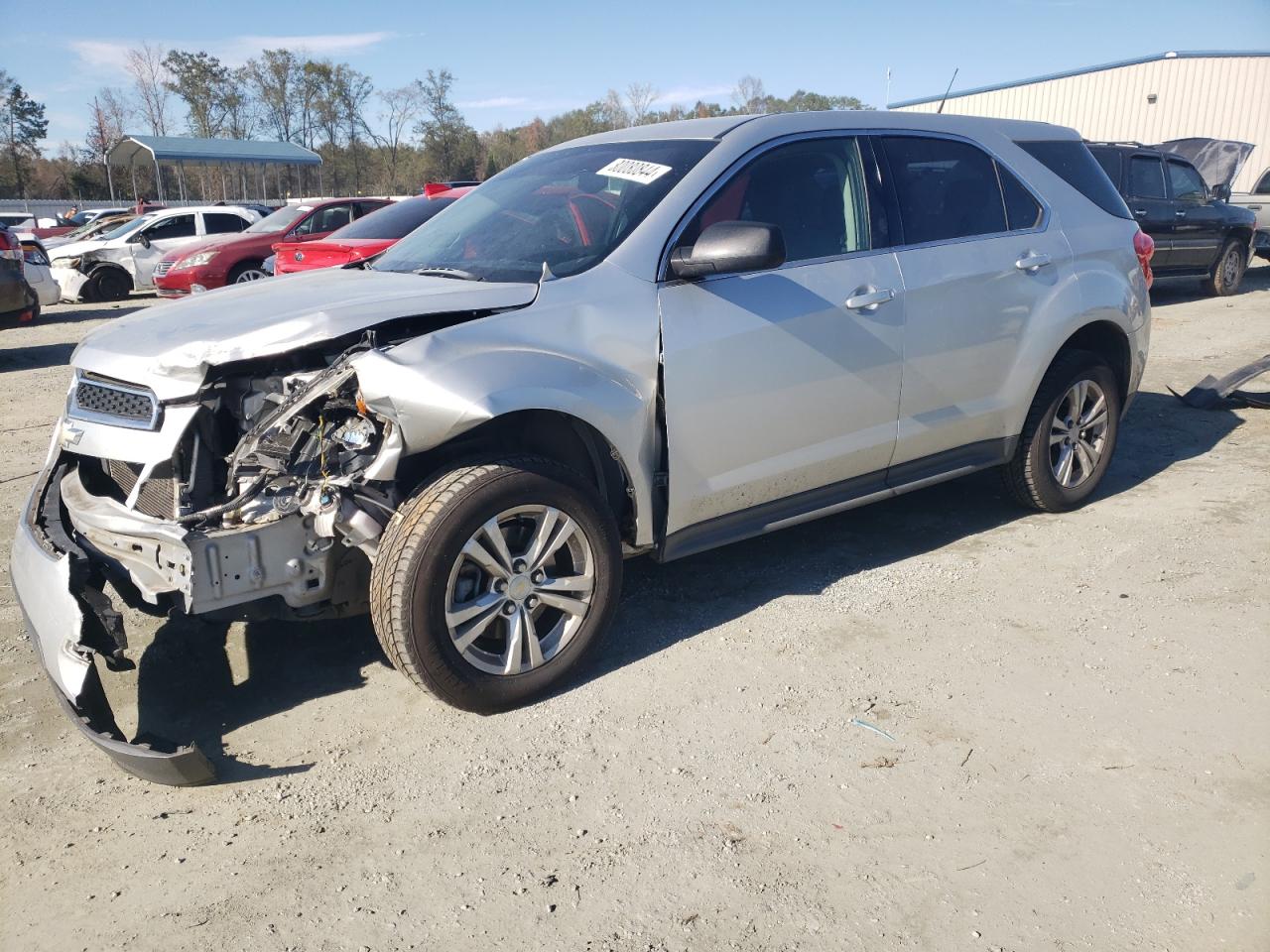 2013 Chevrolet Equinox Ls VIN: 2GNALBEK8D6116357 Lot: 80080844