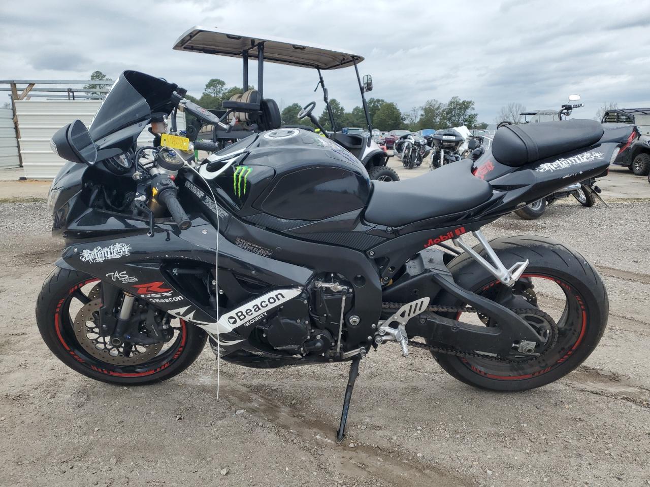 2008 Suzuki Gsx-R600 VIN: JS1GN7EA582109025 Lot: 80571594