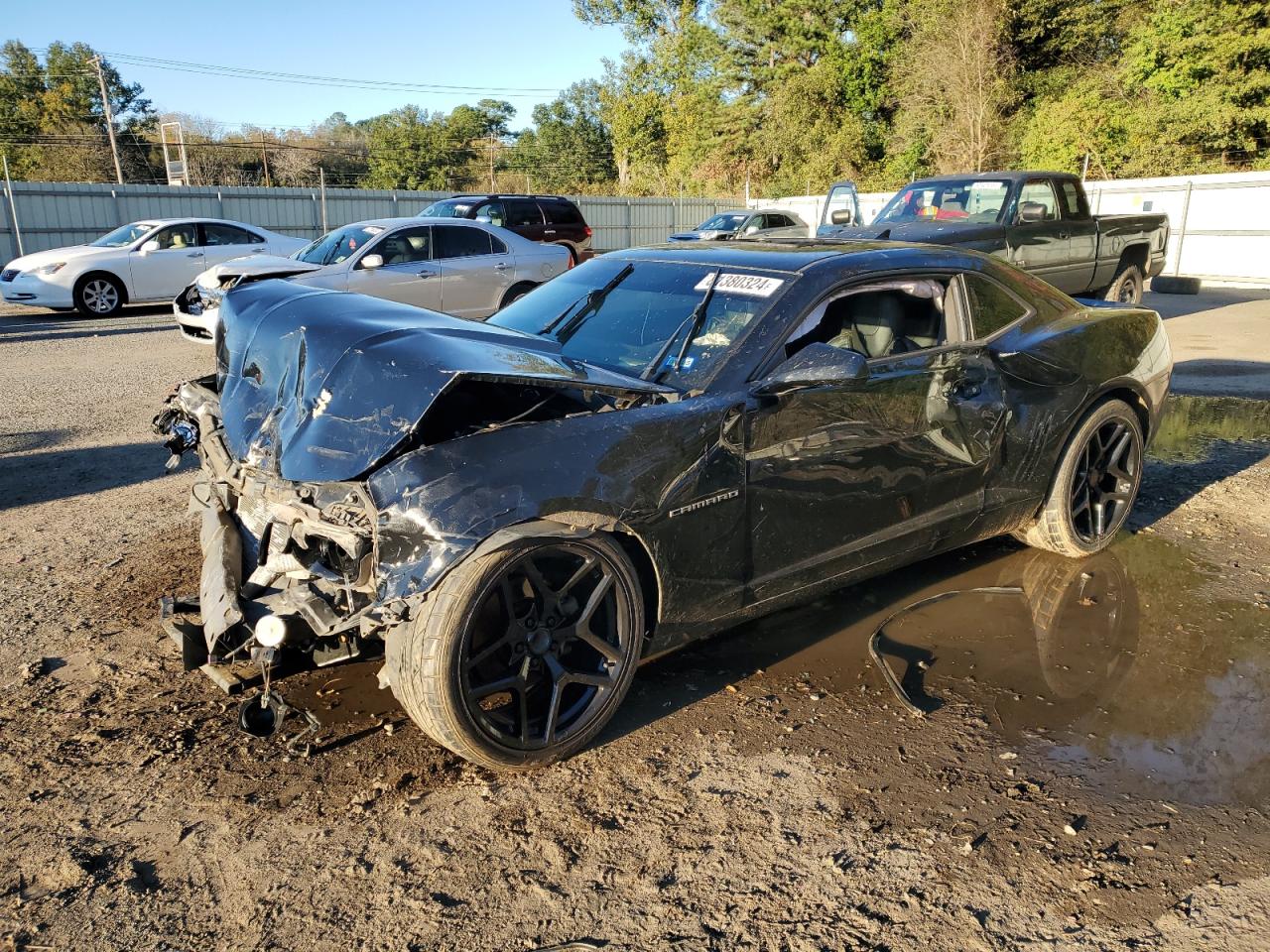 2013 Chevrolet Camaro Lt VIN: 2G1FC1E30D9143707 Lot: 81380324