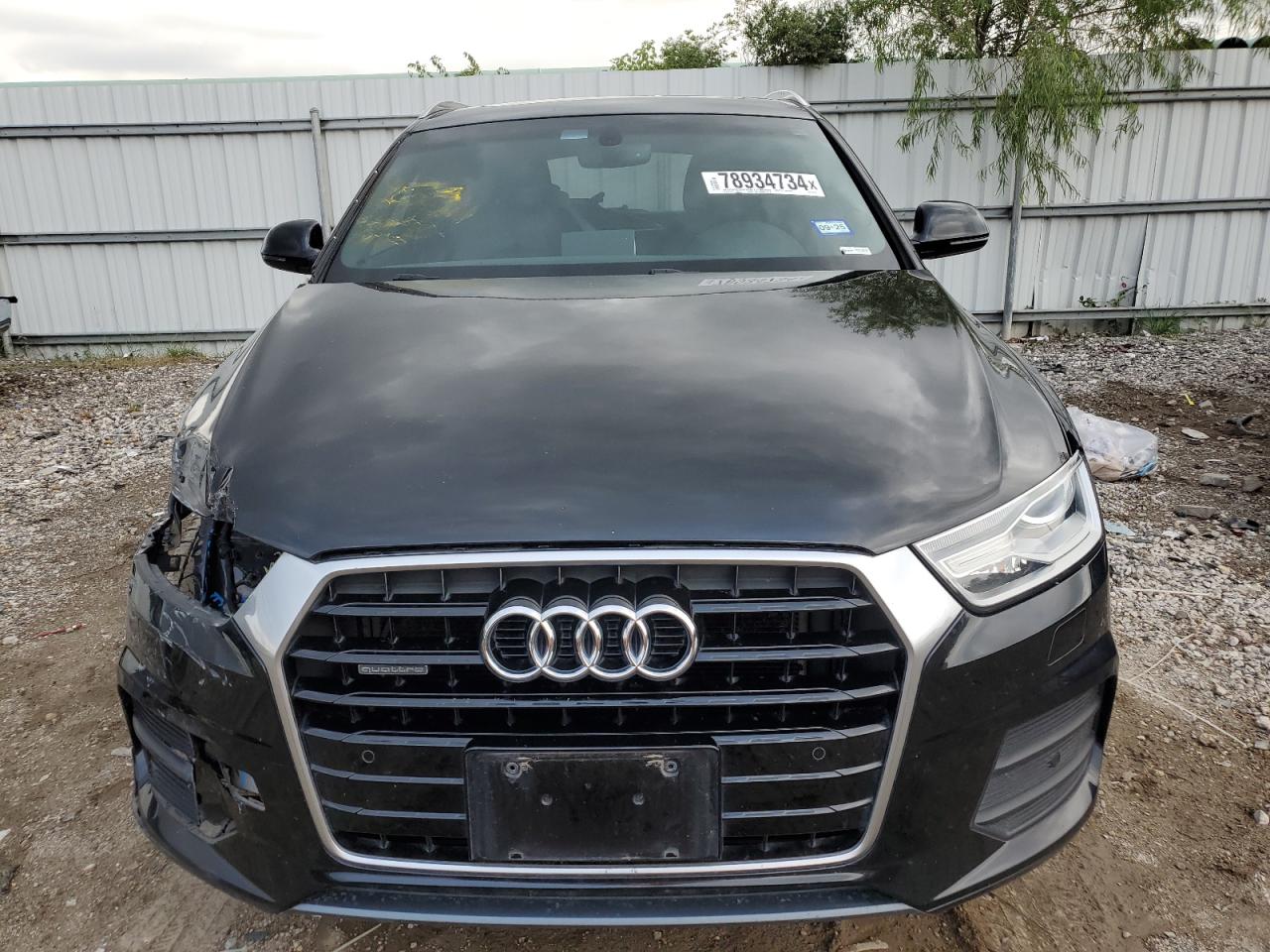 2017 Audi Q3 Premium Plus VIN: WA1JCCFS4HR007217 Lot: 78934734