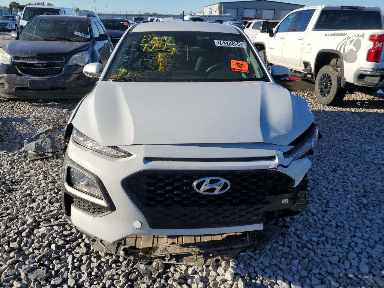 2020 Hyundai Kona Se VIN: KM8K12AA3LU466569 Lot: 76372484